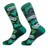 Crazy Dog T-Shirts Mens Funny Video Game Socks Bundle 4 Pack Socks With Awesome Graphics For Men - 3 of 4