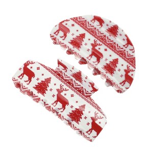 Unique Bargains Christmas Hair Clips 2 Pcs - 1 of 4