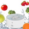Fruit and Vegetable Cleaning Machine,Portable Vegetable Fruit Cleaner Washer,Fruit Cleaner Device,USB Rechargeable Food Purifier for Home White - 2 of 4