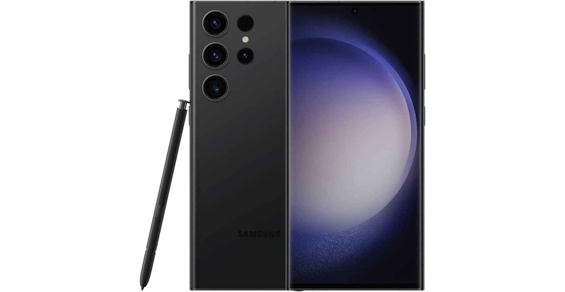 Factory Refurbished Samsung Galaxy S23 Ultra 256GB 8 GB RAM Fully Unlocked 6.8" Dynamic AMOLED Display 200MP Camera With S Pen