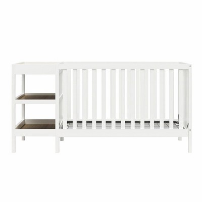 White Pine 3-in-1 Convertible Crib and Changer Combo