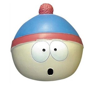 South Park Stan Adult Overhead Latex Mask, Standard - 1 of 1