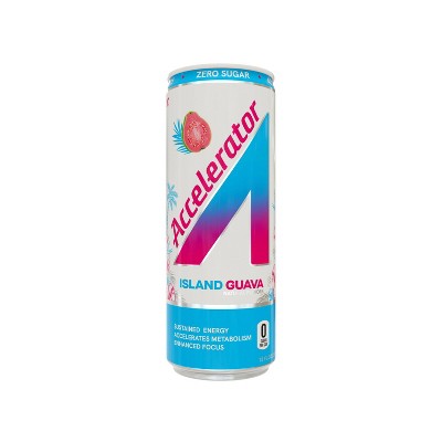 Accelerator Active Energy Island Guava Energy Drink - 12 fl oz Can