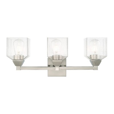 Livex Lighting Aragon 3 - Light Vanity in  Brushed Nickel