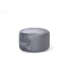 Polyester Composite Fleece Bean Bag Chair Cover - 115Cmx65Cm, 16KG Filling, Adult and Kid Sofa Cover, Grey Dorm Room Chair, Comfortable and Durable - 2 of 4