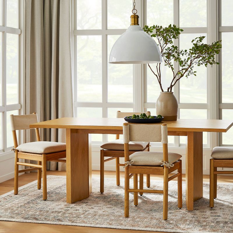 Bell Canyon Solid Wood Dining Table Natural - Threshold&#8482; designed with Studio McGee, 2 of 5