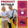 Unique Bargains Neoprene Waist-Mounted Lightweight Golf Ball Carry Bags 2 Pcs - 3 of 4