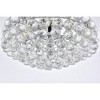 Elegant Lighting Savannah 18 inch flush mount in chrome - 4 of 4