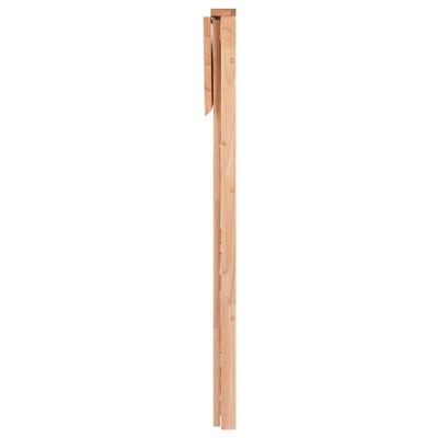 Natural Light Wood 4-Tier Foldable Bookshelf