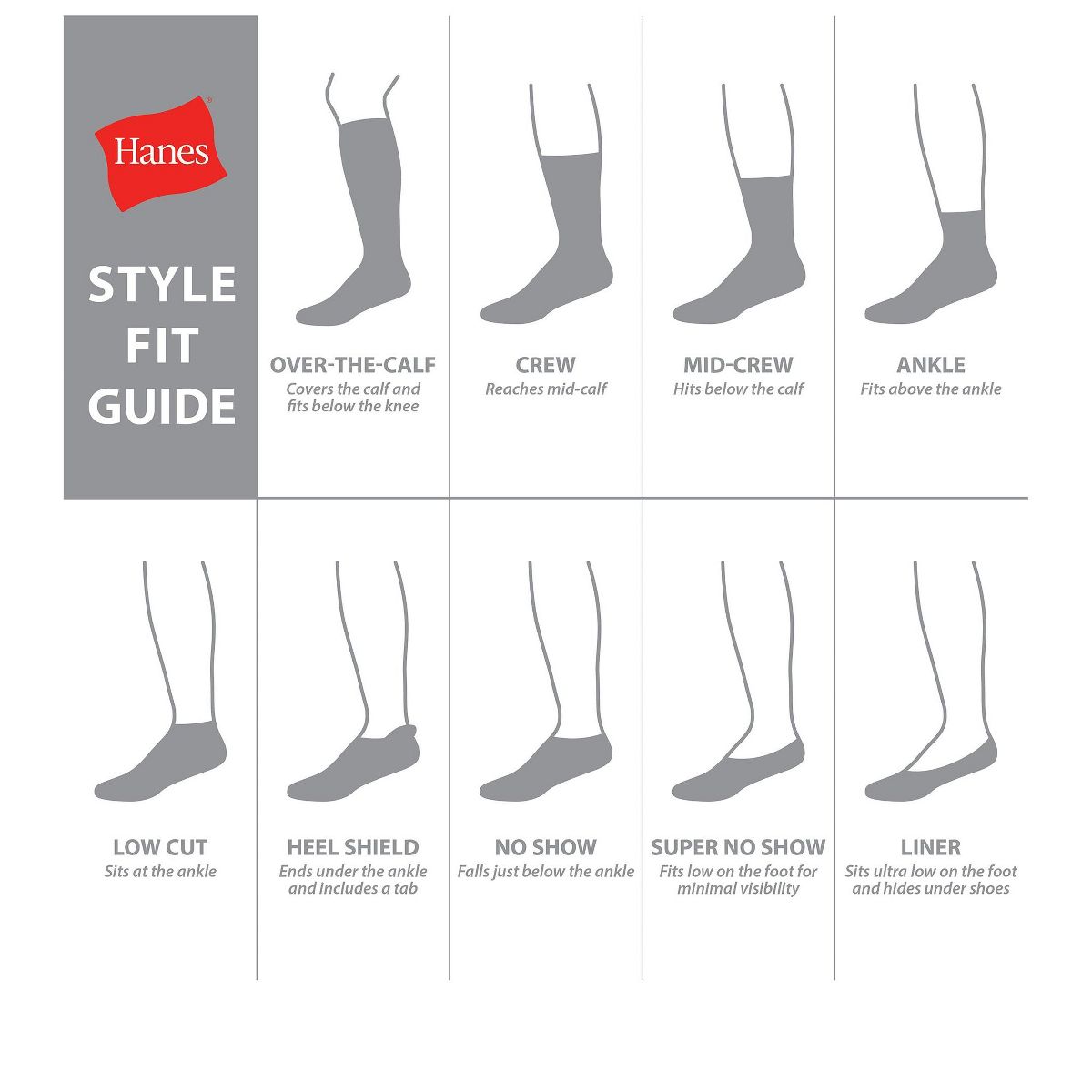 Hanes Double Tough Men's Ankle Socks, Max Cushion, 6-Pairs - thumbnail 6