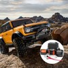 VEVOR Electric Winch, 6000 lb, 12V DC Truck Winch with Φ1/4 in x 55 ft Synthetic Rope Aluminum Fairlead Wireless & Wired Remote Control - 2 of 4
