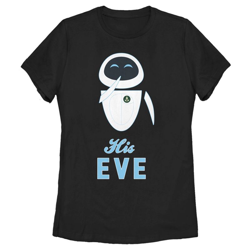 Women's Wall-E Valentine's Day His EVE T-Shirt, 1 of 5