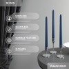 10 inch Taper Candles Set of 12 - Tall Candles Unscented - Tapered Candle Sticks - 3 of 4