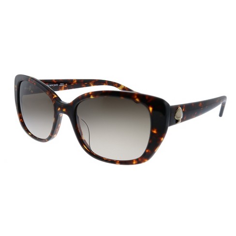 Kate Spade Ks Kenzie/g/s 086 Womens Square Sunglasses Dark Havana 53mm :  Target