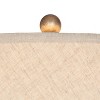 360 Lighting Accent Urn Table Lamp with USB Charging Port 22" High Warm Bronze Drum Shade for Living Room Desk Bedroom House - 3 of 4