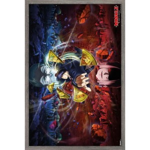 Trends International Mashle: Magic & Muscle (2023) - Vision of Chaos Horizontal Framed Wall Poster Prints - 1 of 4