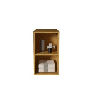 Okak Bathroom Storage Cabinet with Open Shelves for Bedroom & Kitchen, Freestanding/ Wall Mounted Cabinet for Compact Spaces - 1 of 4