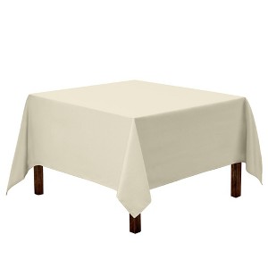 Gee Di Moda Square Tablecloth - Heavy Duty Washable Polyester - For Square or Round Tables - 1 of 4