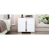 Okak Elegant 6-Drawer Bedroom Dressers with Unique Metal Handle,  Mirrored Storage Cabinet,Chest of Drawers for Living Room,Entryway - 3 of 4