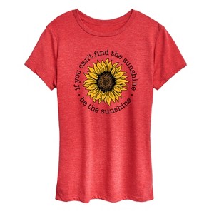Women's - Instant Message - Be The Sunshine Short Sleeve Graphic T-Shirt - 1 of 4