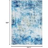 Modern Abstract Rug – Washable, Non-Slip, Stain-Resistant Carpet for Living Room, Bedroom & Office - 2 of 4