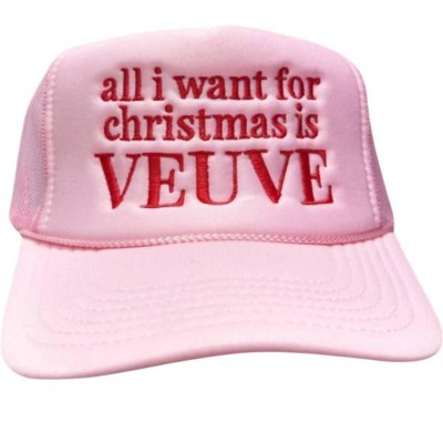 Women's Wo's All I Want For Christmas Hat - Camel Threads