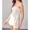 Women's Eyelet Ruffle Romper - DO+BE - 2 of 3