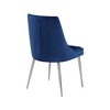 Meridian Furniture,Karina Velvet Dining Chair, Set of 2 - 2 of 4