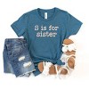 The Juniper Shop S Is For Sister Youth Short Sleeve Tee - 4 of 4