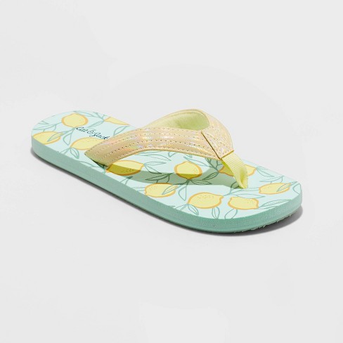 Target girls hot sale flip flops