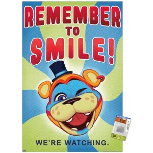 Trends International Five Nights at Freddy's: Security Breach - Remember To Smile Unframed Wall Poster Prints - 1 of 4