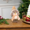 Northlight Faux Fur and Plaid Peachy Plush Standing Bird - 7.5" - 2 of 4
