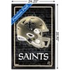 Trends International NFL New Orleans Saints - Neon Helmet 23 Framed Wall Poster Prints - 3 of 4