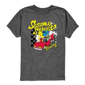 Boys' - Sesame Street - SS Racing Short Sleeve Graphic T-Shirt - 1 of 4
