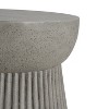 Christopher Knight Home Selena Outdoor Contemporary Lightweight Concrete Side Table - 4 of 4
