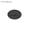 Unique Bargains Rubber Silicone Black Coasters - 3 of 4