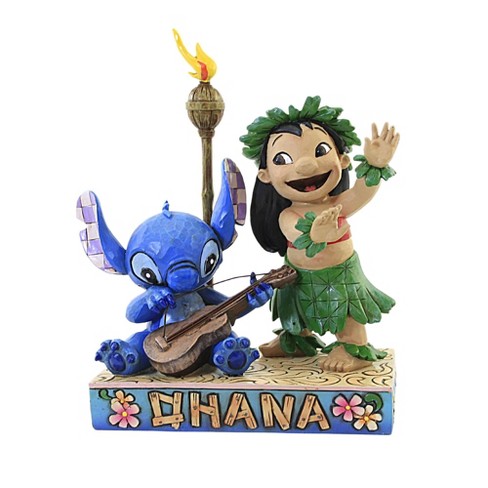  Disney Traditions by Jim Shore Lilo and Stitch Stone Resin  Figurine, 4.875”, Blue : Home & Kitchen