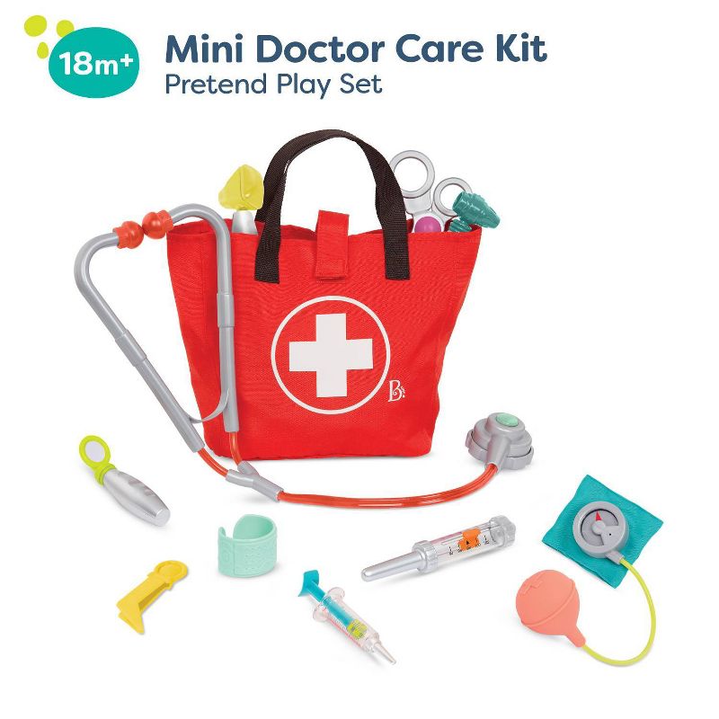 B. toys - Doctor Play Set - Mini Doctor Care Kit, 4 of 11