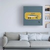Canvas Wall Art - Vision Grasp Art 'Sardines' Wall Art for Living Room, Bedroom, or Office Décor by Trademark Fine Art - 14 x 14 Inches - 3 of 4