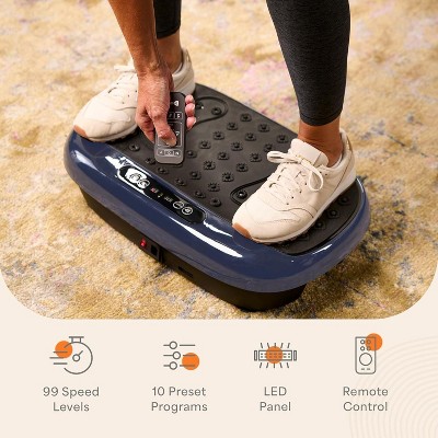 Lifepro HexaPlate Lite Vibration Plate Exercise Machine – Full-Body Vibrating Platform for Weight Loss, Recovery & Home Fitness Training
