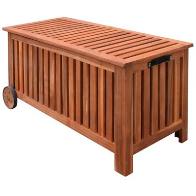 VidaXL Patio Storage Box 46"x20"x23" Wood