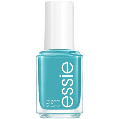 essie NailPolish - In The Cab-ana - 0.46 fl oz: Teal & Turquoise, High Shine Gloss Finish, Vegan