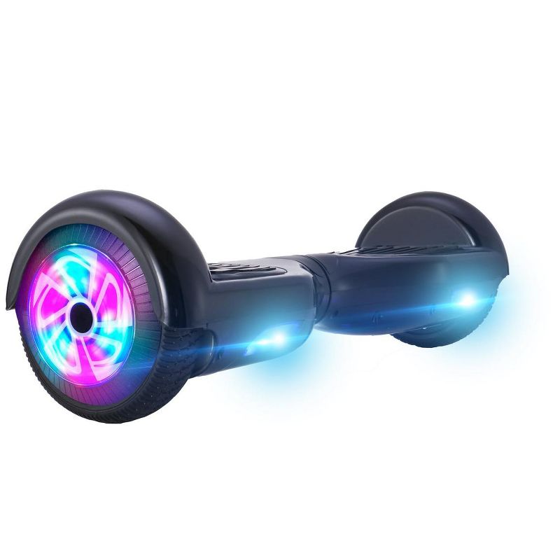 GlareWheel M2 Hoverboard Light Up Wheels Bluetooth Black, 2 of 7