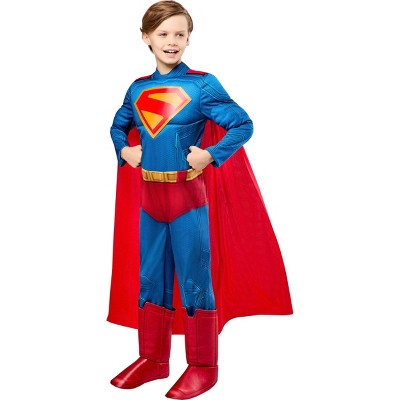 DC Comics Kids' Superman Halloween Light Up Costume Jumpsuit