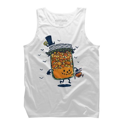 Men's Design By Humans Halloween Jam By nickv47 Tank Top