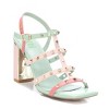 Xti Women's Heeled Sandals With Gold Studs 141428 - 4 of 4