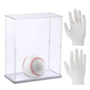 Unique Bargains Acrylic Dustproof Figure Doll Model Collectible Display Box - 1 of 4