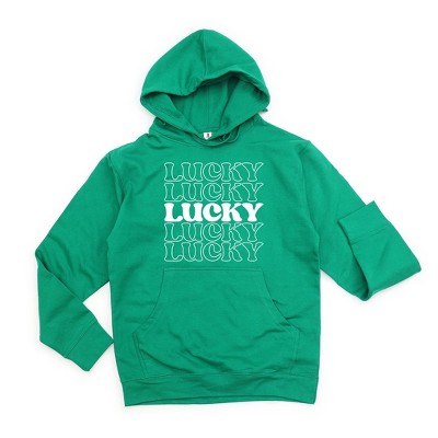 Simply Sage Market Women's Graphic Hoodie Lucky Stacked