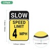 Unique Bargains Aluminum Weather Resistant Waterproof Rust Free Traffic Signs 2 Pcs - 2 of 4