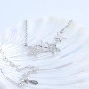 Sterling Silver Star Necklace - Adjustable CZ Pendant, Hypoallergenic for Women & Girls - 4 of 4